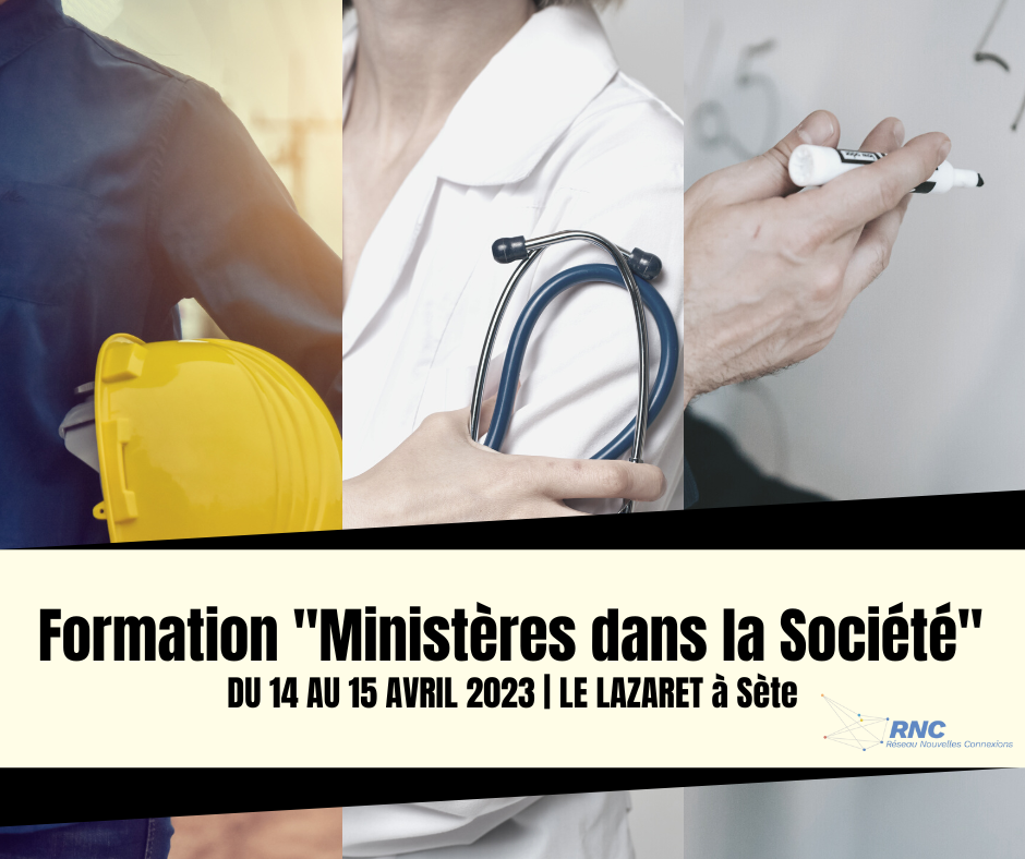 Formation « Ministères dans la société » Avril 2024